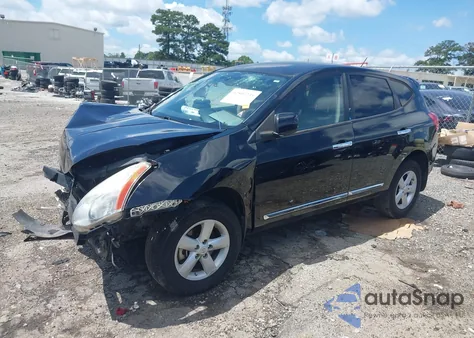 2013 Nissan Rogue S из США, поврежденный, VIN JN8AS5MT5DW001796